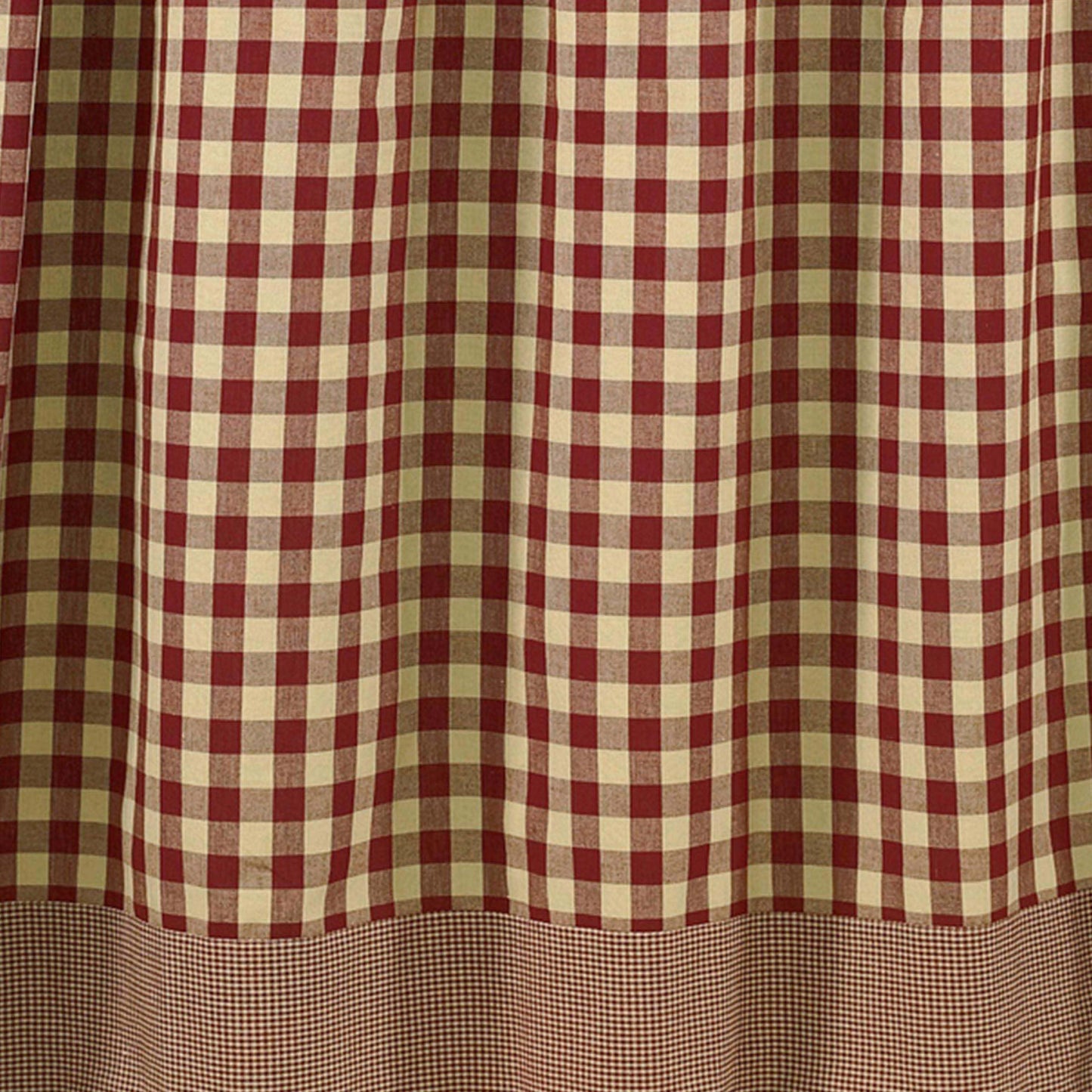 Park Designs York Shower Curtain, 72 x 72, Wine