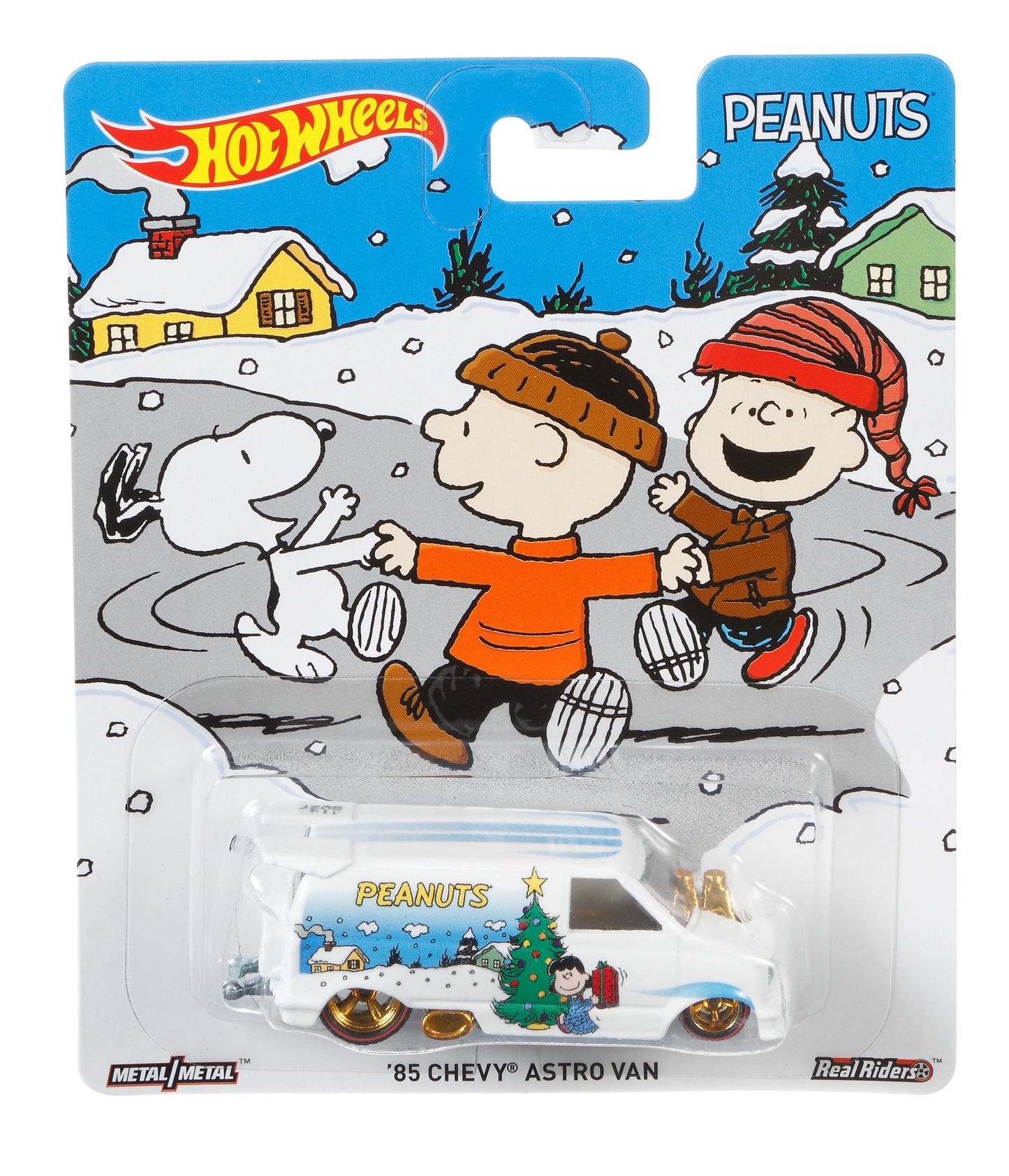 Hot Wheels Peanuts '85 Chevy Astro Van Vehicle