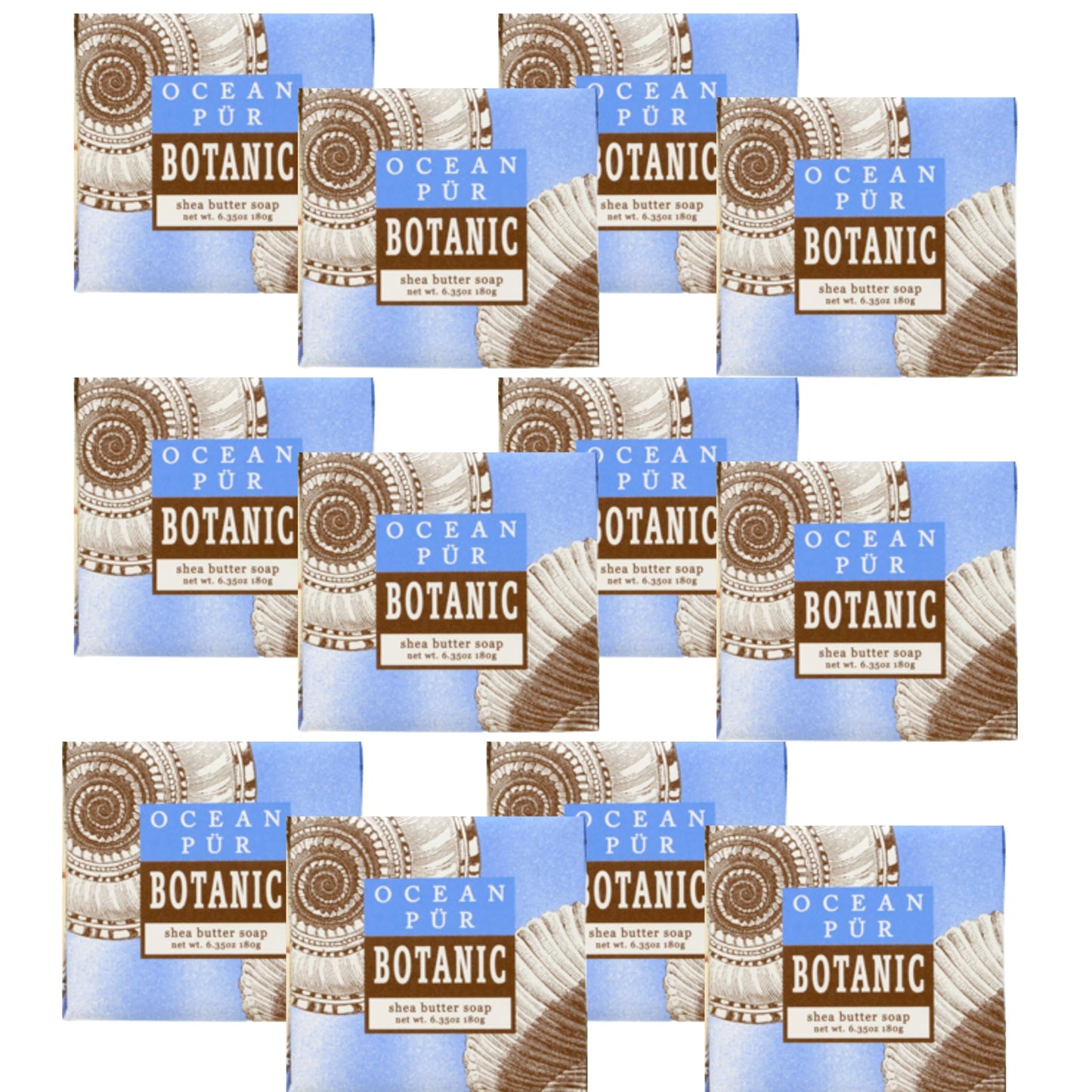 Greenwich Bay Mini Botanical Soap Bars - 12 Pack 1.9 oz Each - Individually Wrapped Guest Soaps for Airbnb, Spa, Travel, Bath - Travel Size Bar Soap