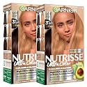 Garnier Nutrisse Ultra Color Hair Color, Permanent Hair Dye for Up to 8 Weeks of Bold, Vibrant Results, Vegan & Cruelty-Free, LC3 Hi-Lift Blonde (Tres