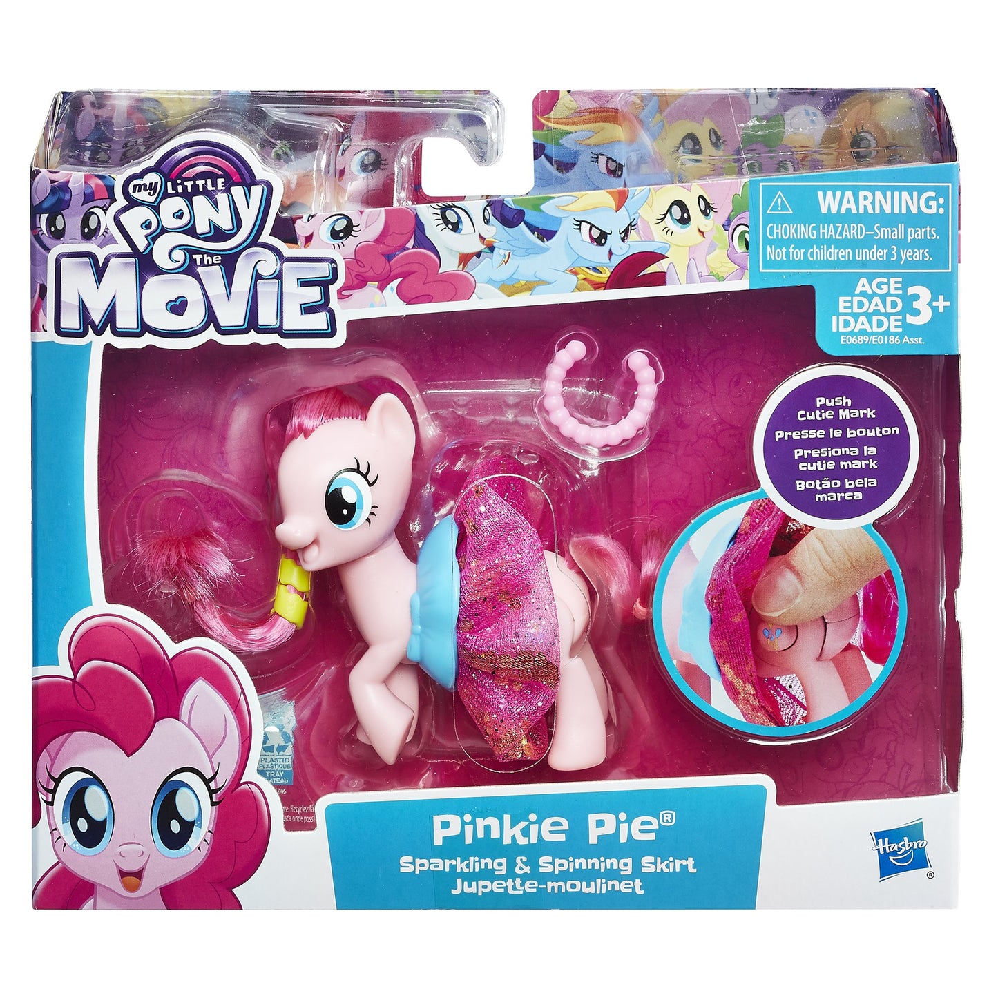 My Little Pony: The Movie Sparkling & Spinning Skirt Pinkie Pie