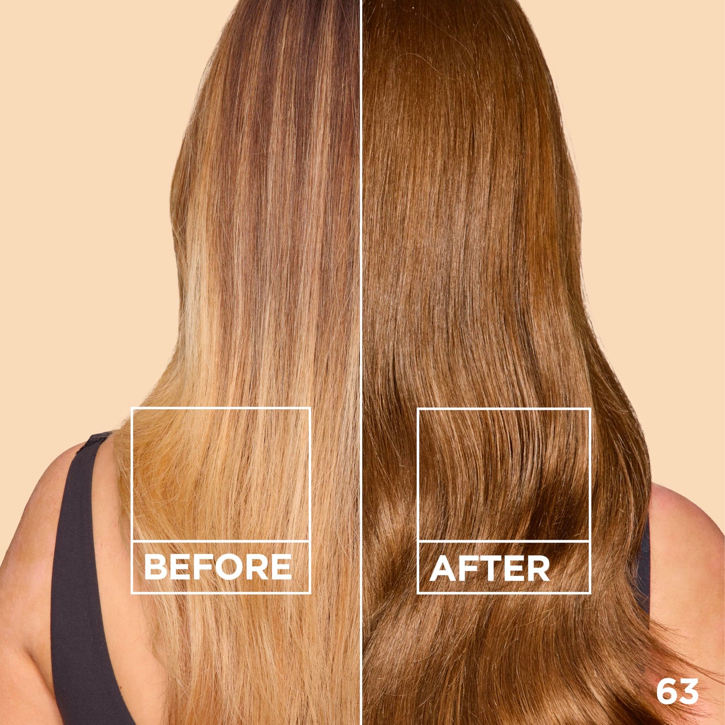Garnier Nutrisse Ultra Crème Hair Color, Permanent Hair Dye with 100% Gray Coverage, Vegan & Cruelty-Free, 63 Light Golden Brown (Brown Sugar), 2