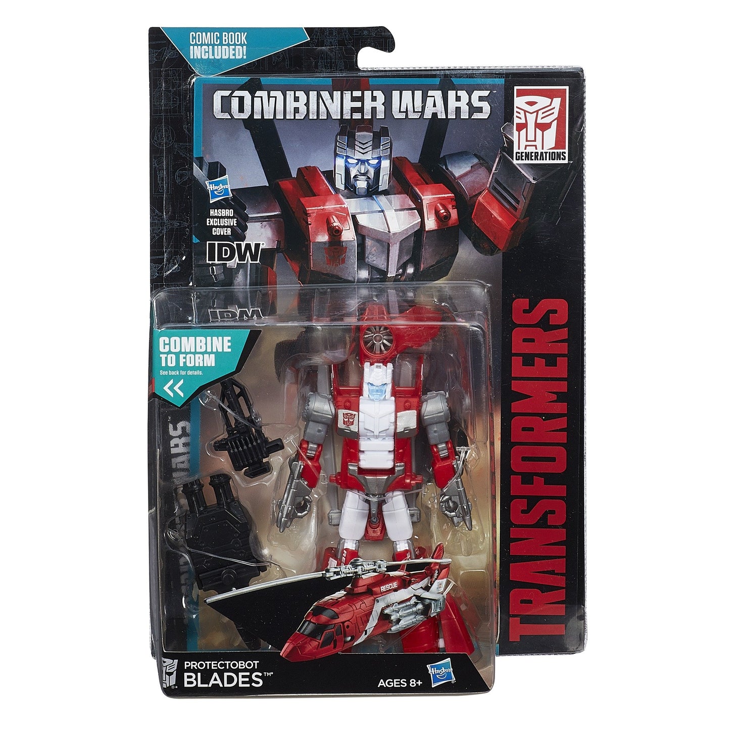 Transformers Generations Combiner Wars Deluxe Class Protectobot Blades Figure
