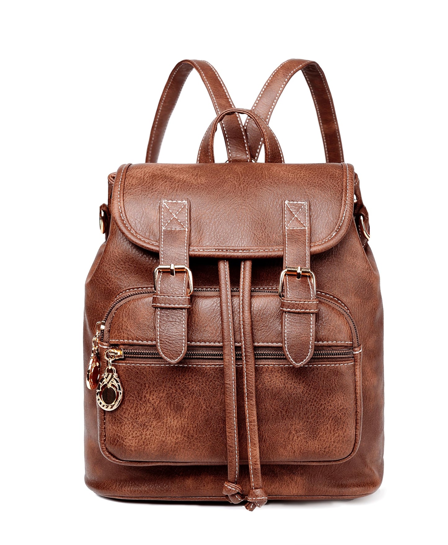 Dora & Liz Mini Backpack Purse for Women Leather Fashion Cute Small Backpacks Lightweight