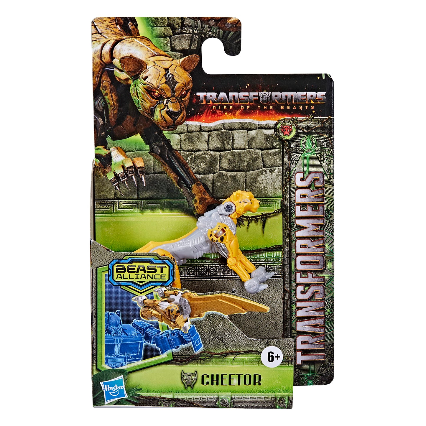 Transformers Toys Transformers: Rise of The Beasts Movie, Beast Alliance, Beast Battle Masters Cheetor Action Figure - Ages 6 and Up, 3-inch