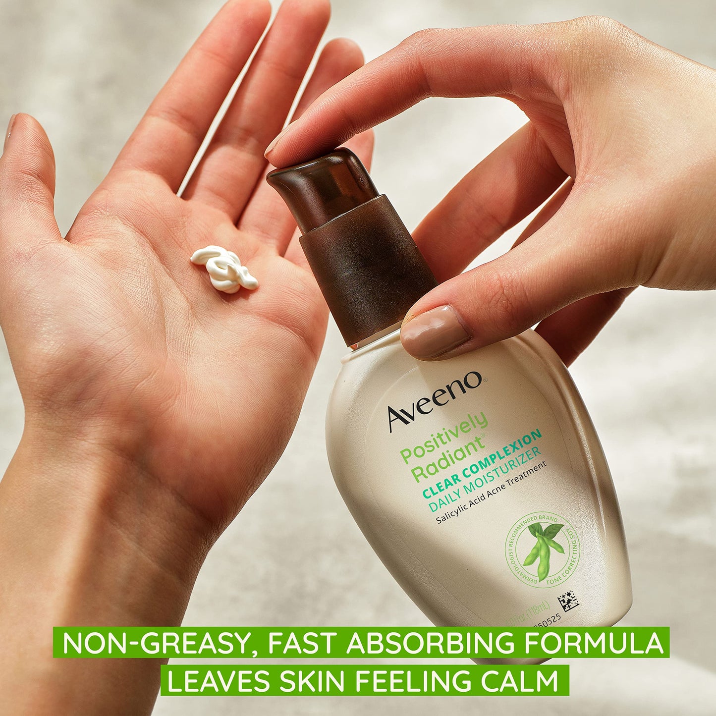Aveeno, Facial Moisturizers Clear Complexion Daily Moisturizer Pump,4 fl oz