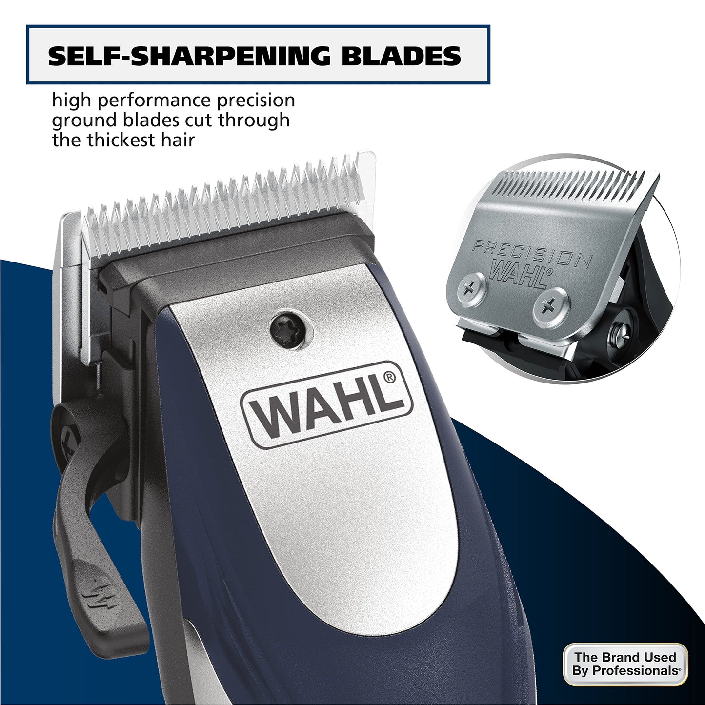 Wahl Lithium Ion Pro Rechargeable Cordless Hair Clippers for Men, Woman, & Children with Smart Charge Technology for Convenient at Home Haircutting Beauty and Personal Care Wahl
