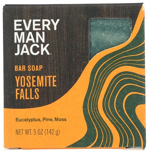 Every Man Jack, Soap Bar Cold Plunge Falls Yosemite, 5 Ounce