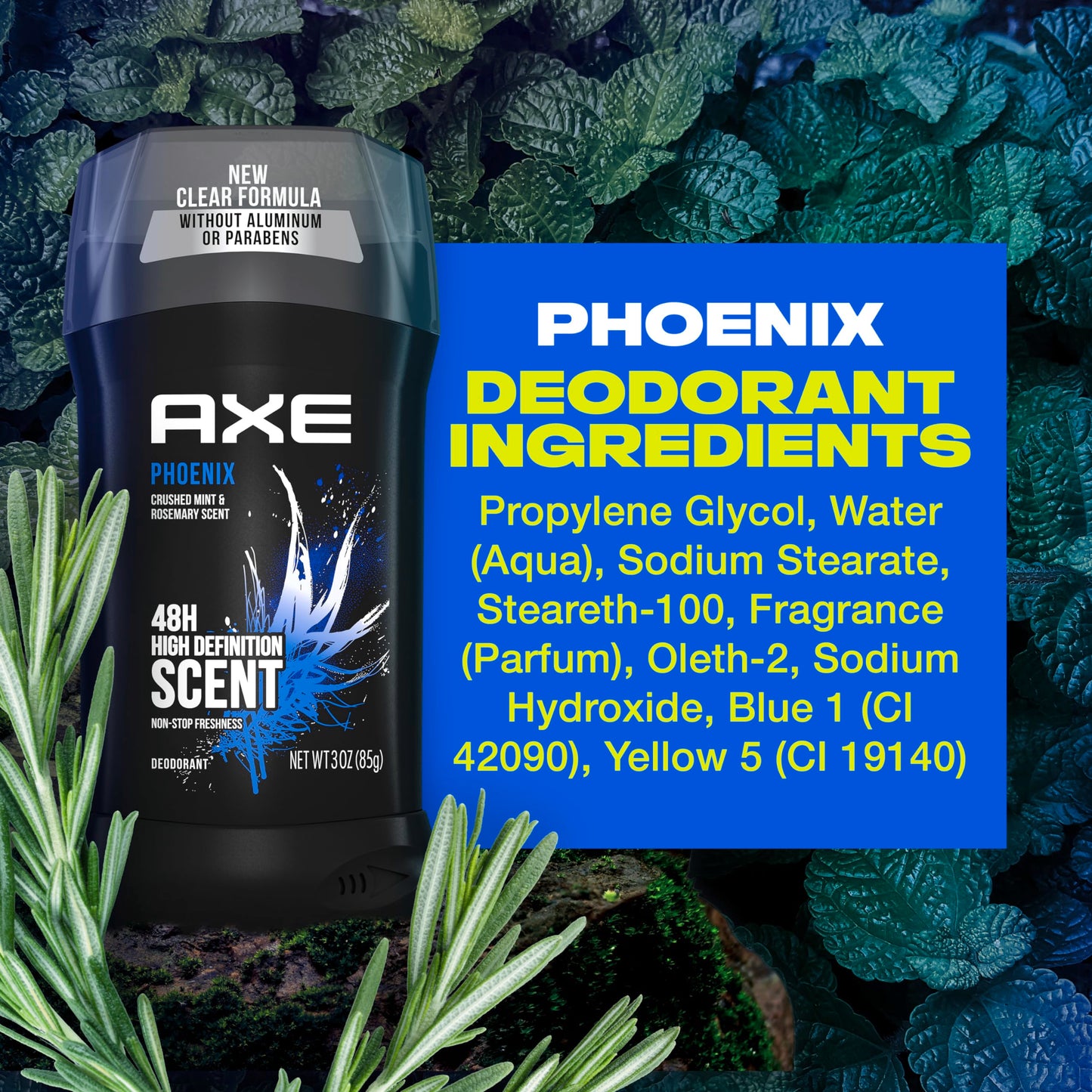 AXE Aluminum Free Deodorant Stick For Men Odor Protection For Long Lasting Freshness, Black Frozen Pear & Cedarwood Men's Deodorant, Formulated Beauty and Personal Care AXE