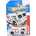 Hot Wheels 2011 Thrill Racers Fire Eater Truck Engine White