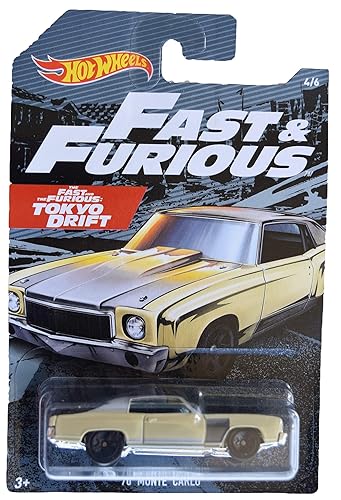 Hot Wheels Fast & Furious '70 Monte Carlo 4/6, tan