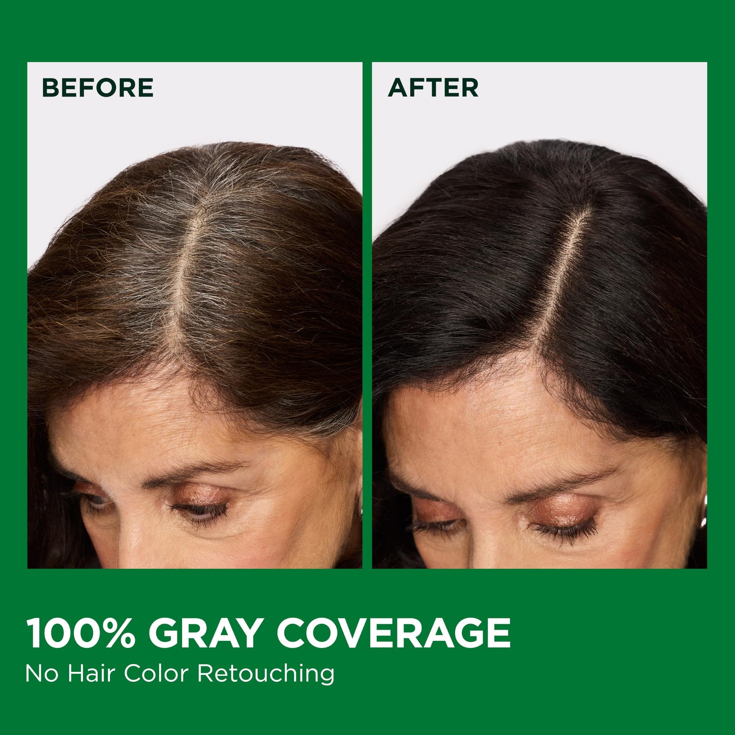 Garnier Nutrisse Ultra Crème Hair Color, Permanent Hair Dye with 100% Gray Coverage, Vegan & Cruelty-Free, 30 Darkest Brown (Sweet Cola), 2 Count