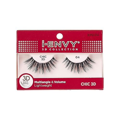 iEnvy by Kiss Iconic Collection 3D Angle & Volume Lightweight CHIC ICON KPEI04