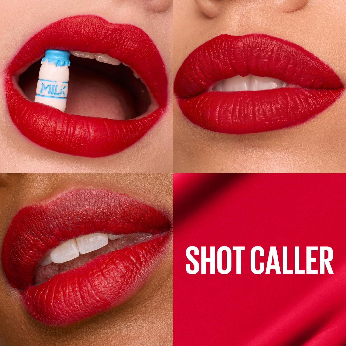 Maybelline Super Stay Matte Ink Liquid Lipstick Makeup, Long Lasting High Impact Color, Up to 16H Wear, Shot Caller, Bright Pinky Red, 1 Count,