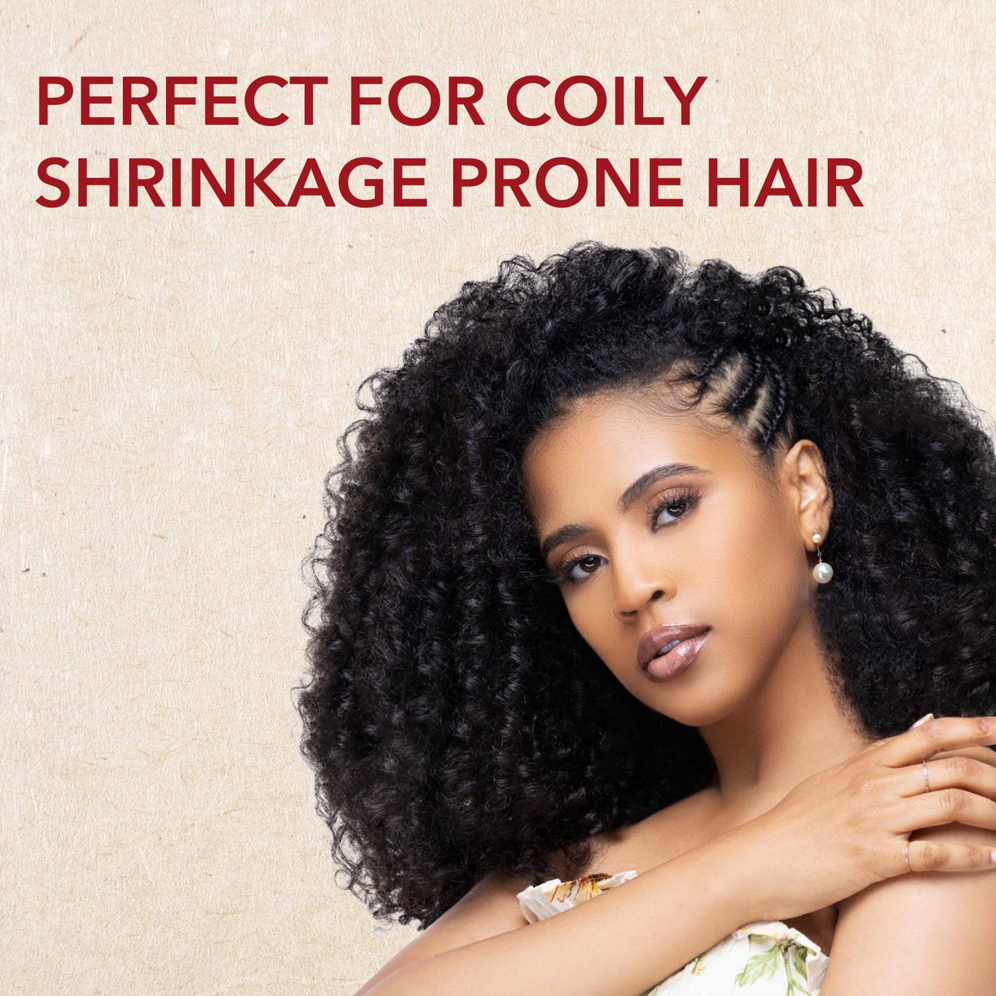 Creme of Nature Double Duty Detangle and Slip Rinse-Out and Leave-In Conditioner with Butter Blend, Flaxseed and Argan Oil, Moisture-Rich, Multi-Use