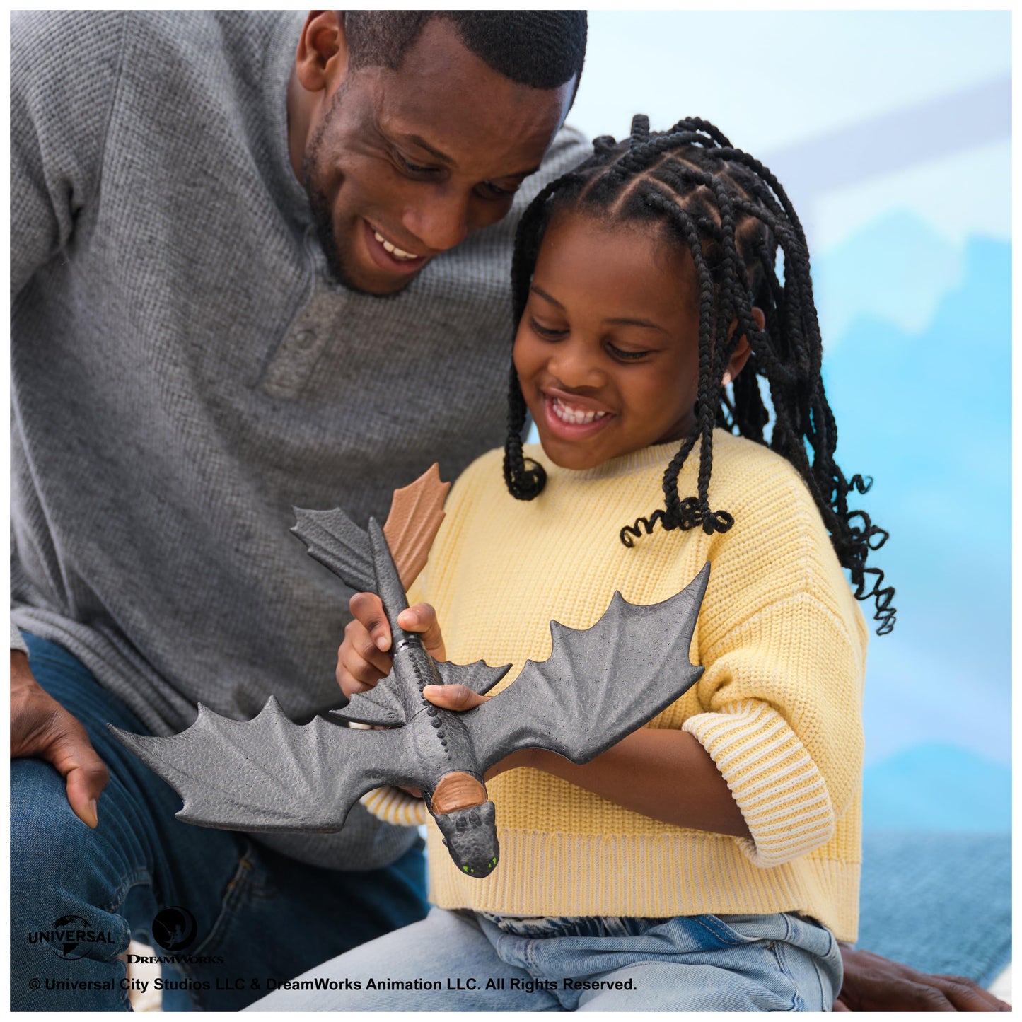 DreamWorks Dragons How to Train Your Dragon – Crossbow Launch Toothless Flying Stunt Glider, Kids Toy for Boys & Girls Ages 4+ (Amazon Exclusive)