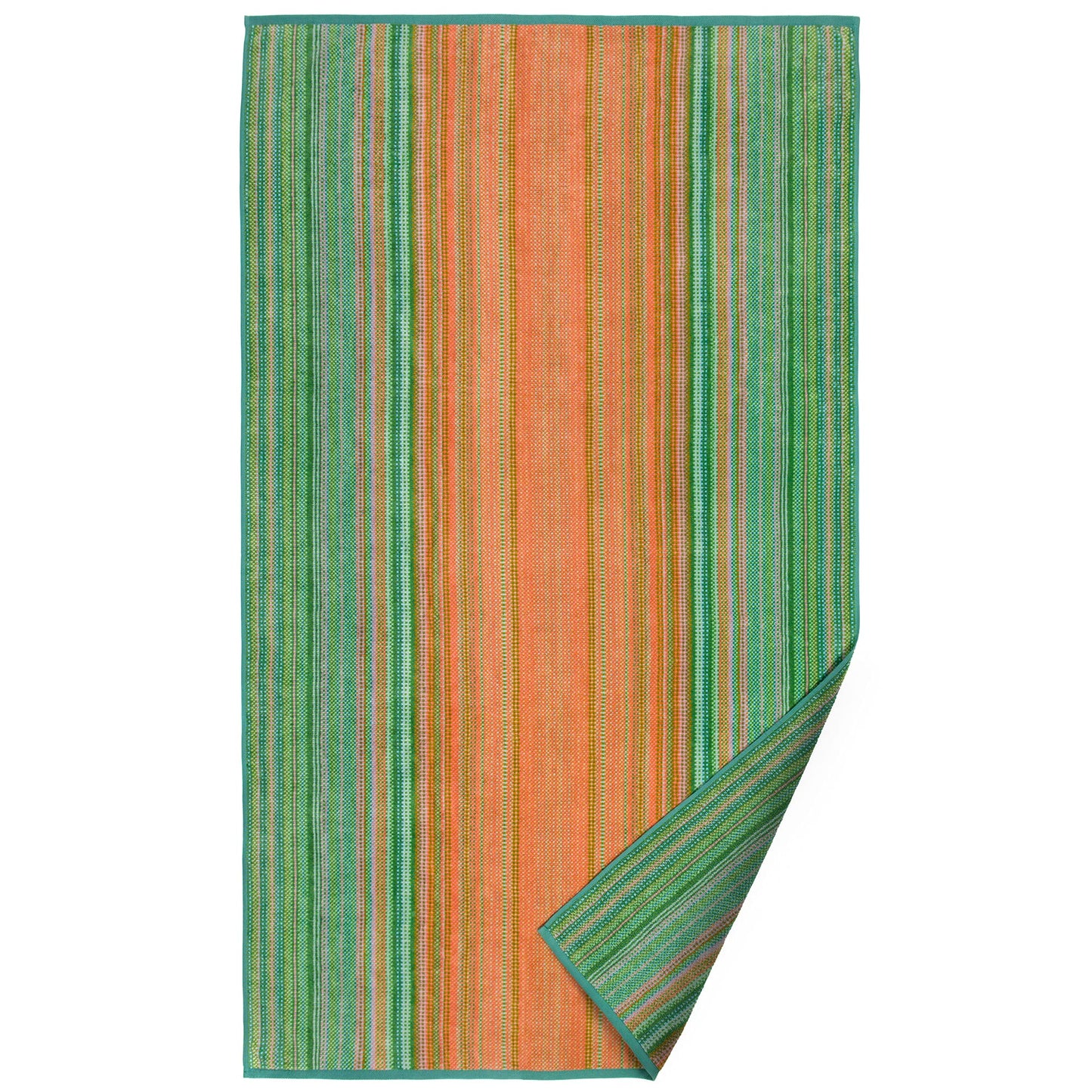 Softerry Luxury Large Beach Towel 40 x 70 in Hotel & Resort Quality 100% Soft Cotton - Eco Friendly - Pool Pattern Towel (Nomadic Salmon, One Towel)