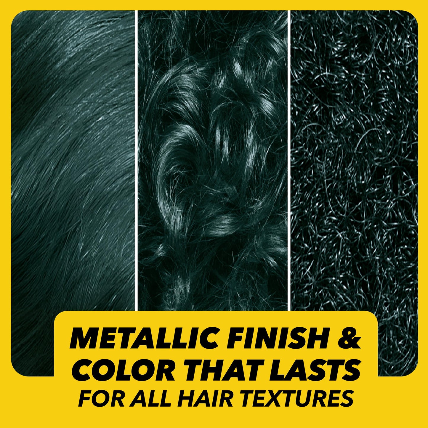 Got2b Metallics Permanent Hair Color, M77 Mermaid Green