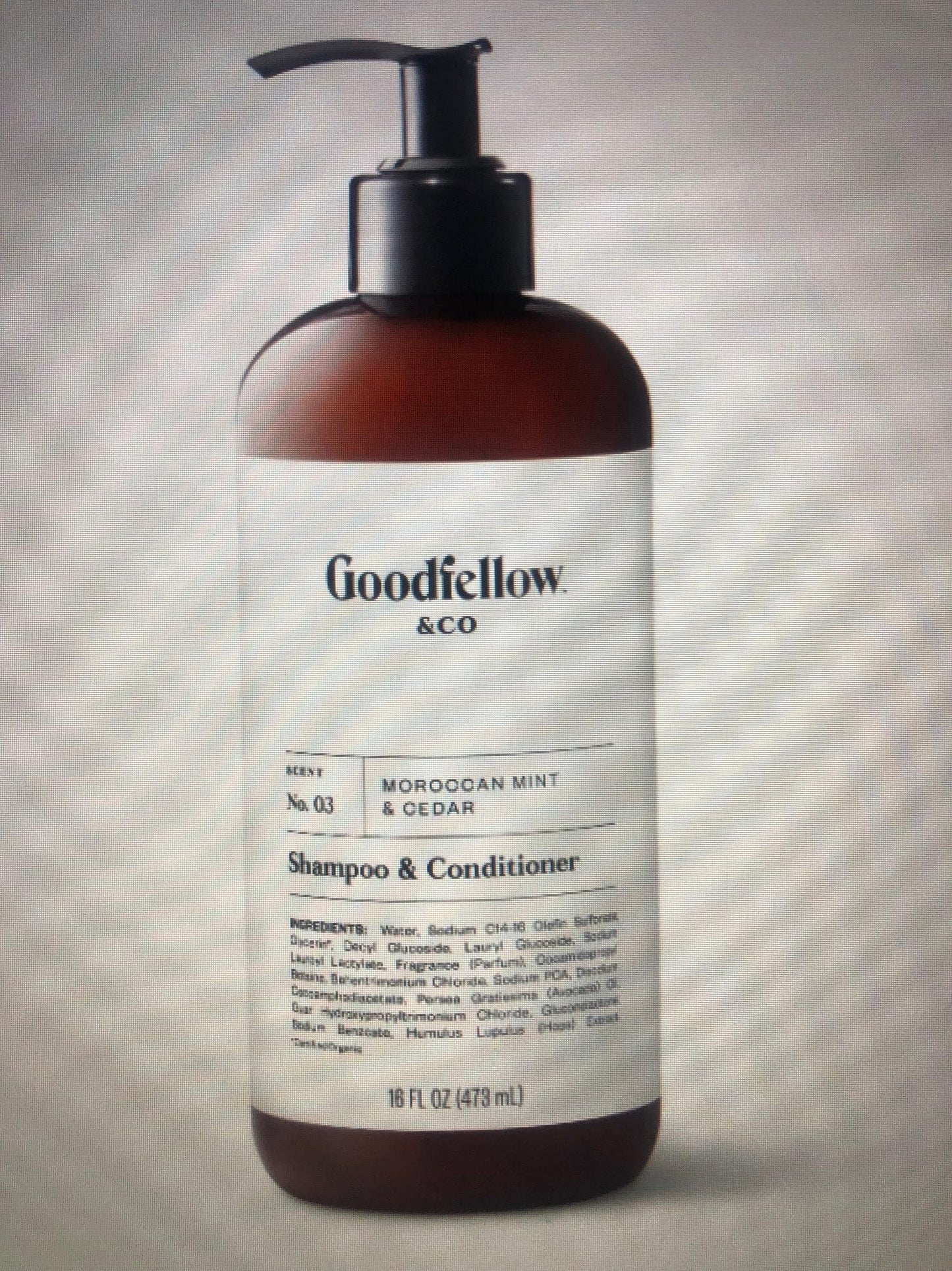 Goodfellow & CO 2 in 1 Shampoo & Conditioner Moroccan Mint & Cedar