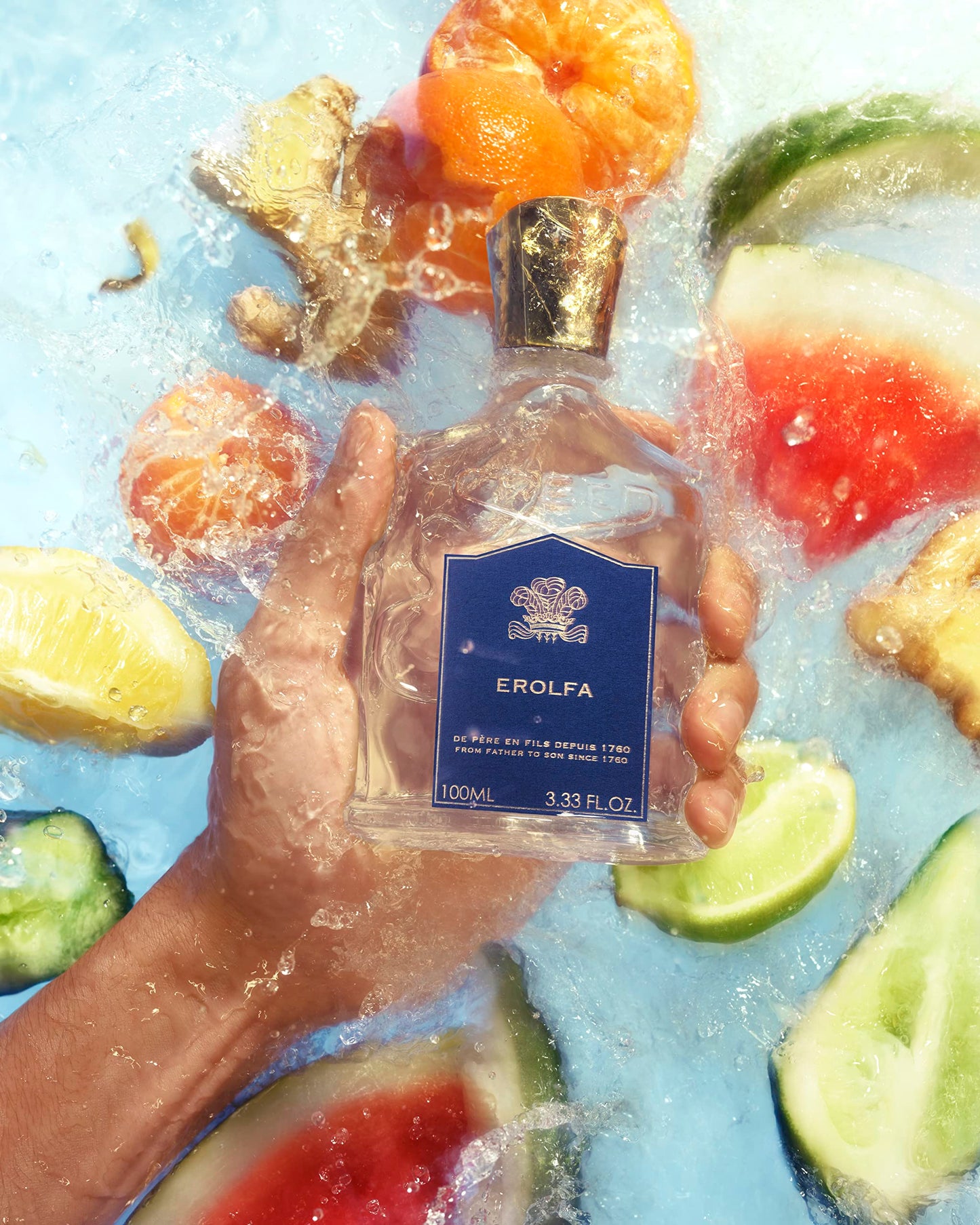 Creed Erolfa, Luxury Perfume for Him & Her, Aromatic Fougère, Marine & Floral Fragrance, 100ML / 3.3 Fl Oz