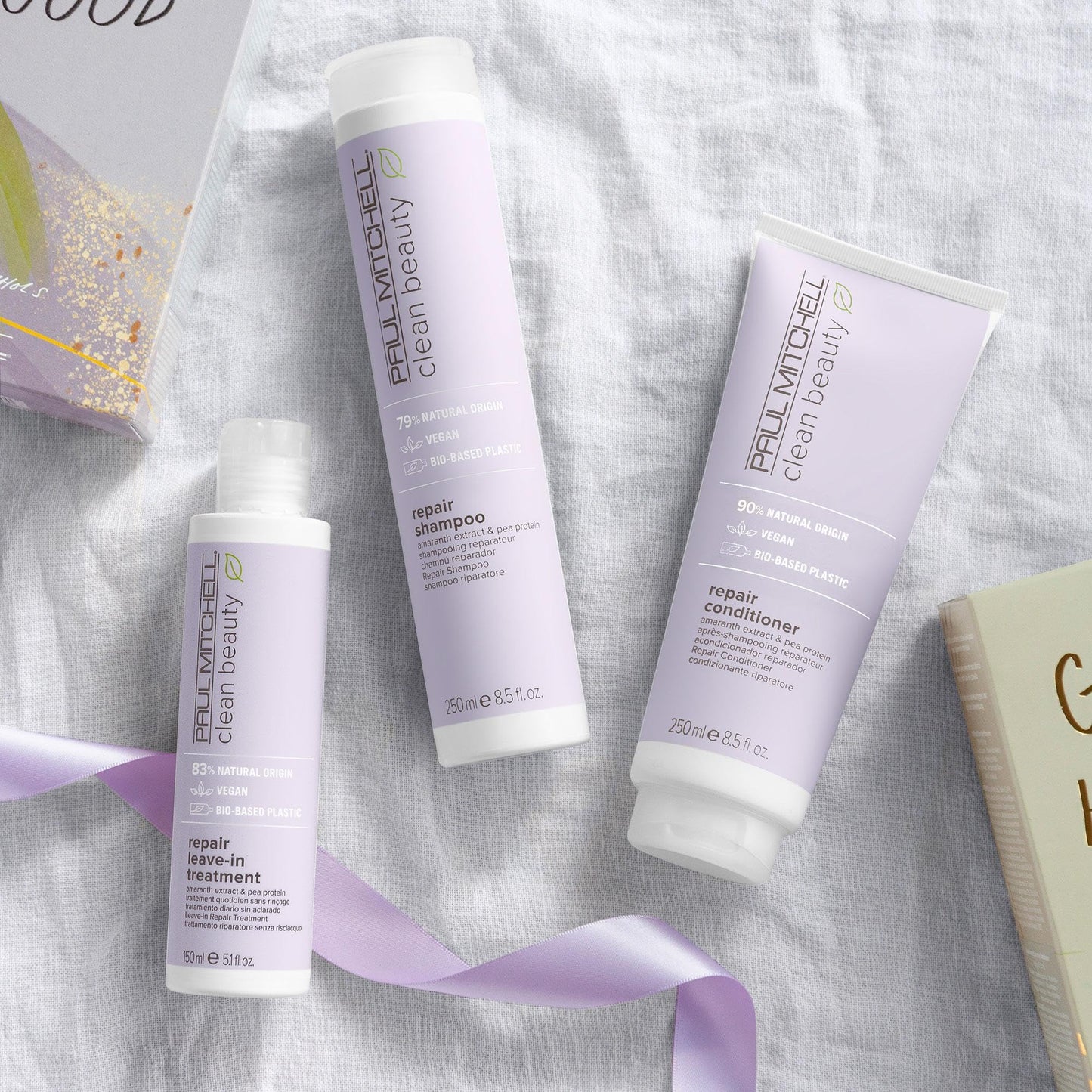 Paul Mitchell Clean Beauty Repair Shampoo, Strengthens and Protects, For Damaged, Brittle Hair, 8.5 fl. oz.