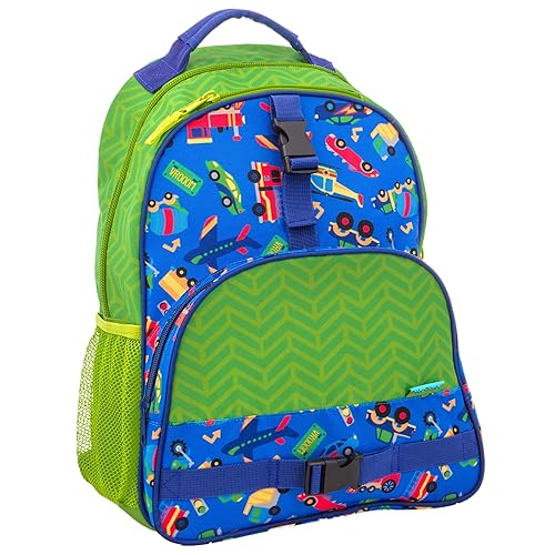 Stephen Joseph boys All Over Print Backpack, Transportation Kid s Backpack, Transportation, One Size US