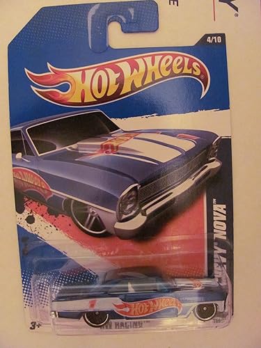 Hot Wheels 2011 HW Racing 4/10 '66 Chevy Nova 154/244