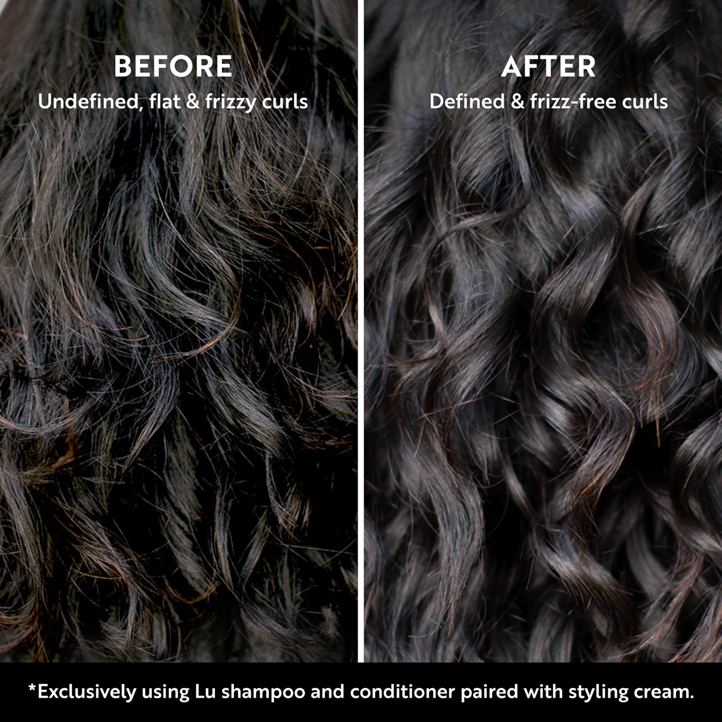 Lu by LatinUs Beauty Total Travel Size Collection | Shampoo, Conditioner & Styling Cream with Impossible Keratin, Anti Frizz, Dry, Damaged, Curly Hair
