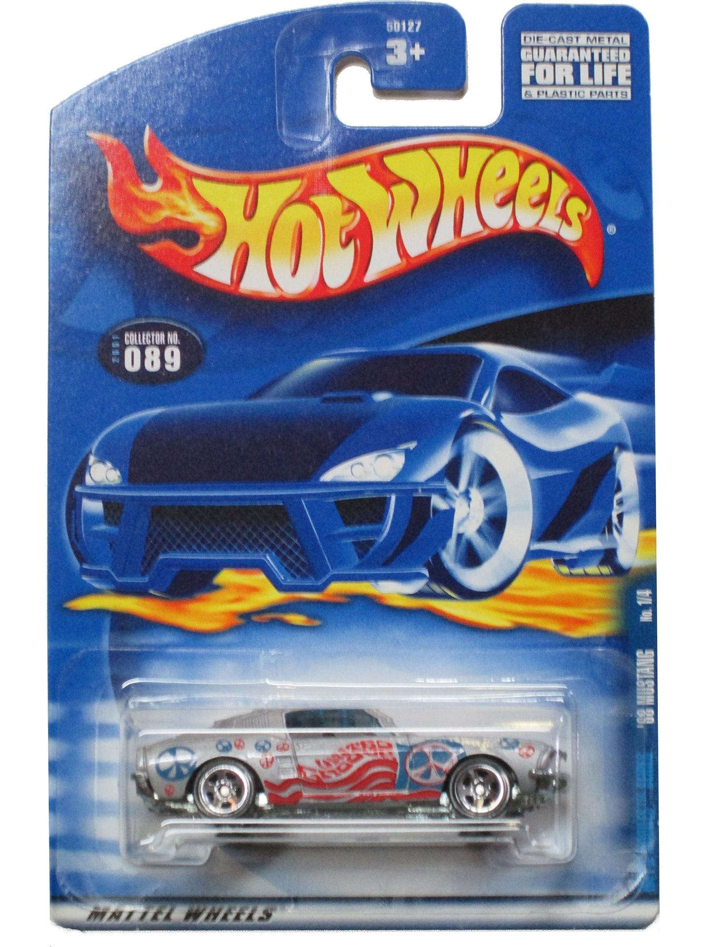 Hot Wheels 68 Mustang Hippie Mobile #089 (2001) 1:64 Scale