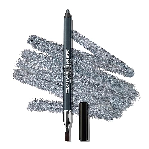 REVLON ColorStay Multiplayer Liquid-Glide Eye Pencil, Multi-Use Makeup With Blending Brush, Blends Then Sets, Creamy Texture, Waterproof