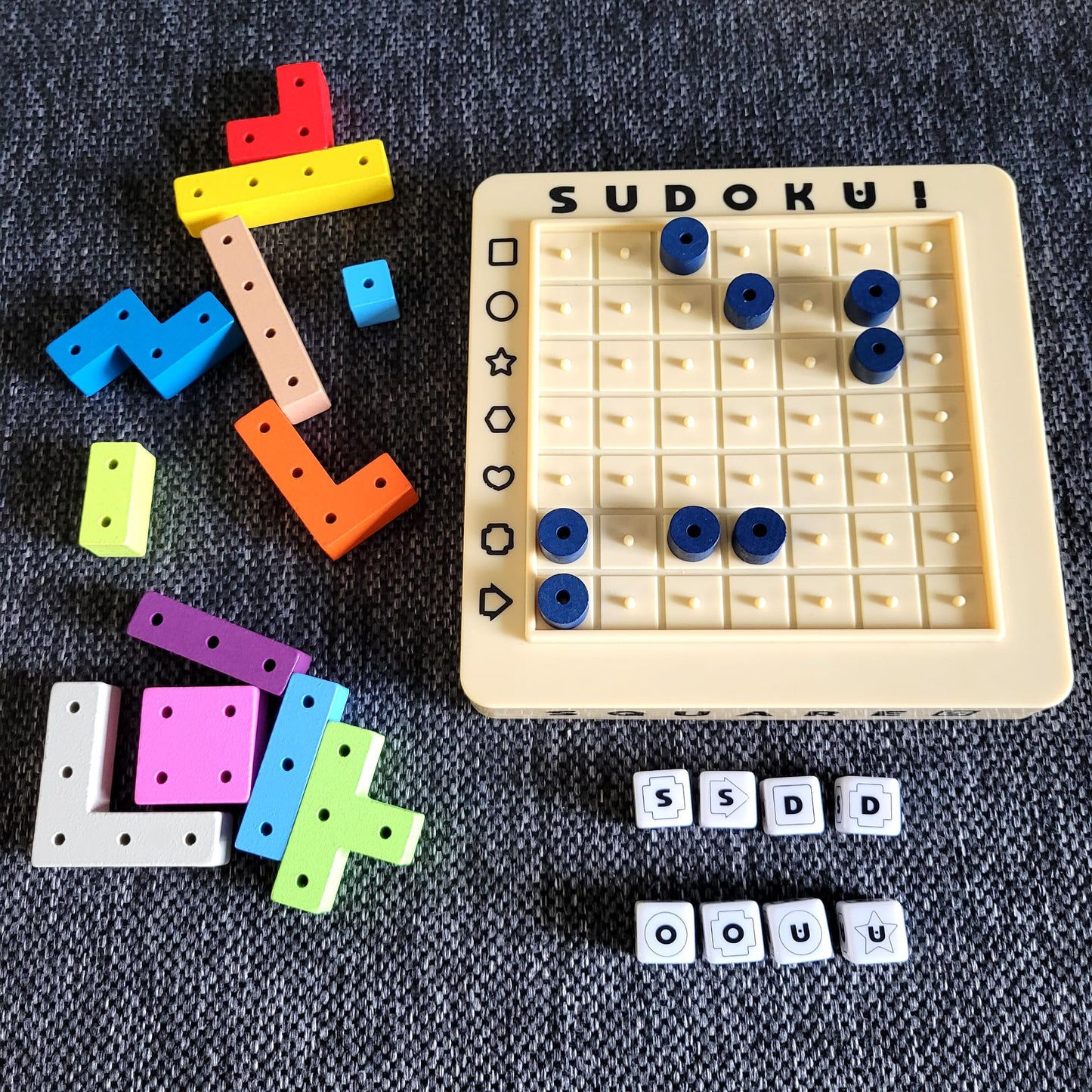MUKIKIM Sudoku Square – STEM Strategy Game with 248,832 Solutions, Dice-Roll Challenge & Fast-Paced Puzzle Race for 2 Players