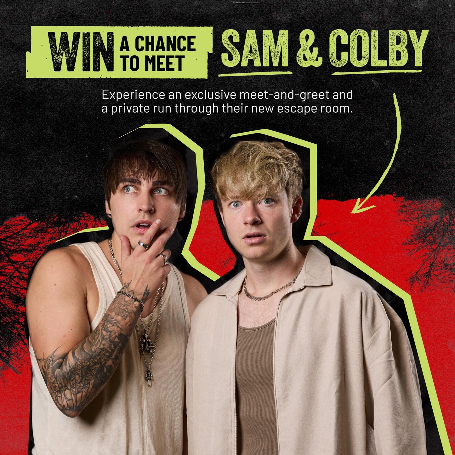 Hunt A Killer x Sam and Colby: The Haunting at Wicker Ridge - Immersive Paranormal Mystery Game, 90-120 Min Playtime, Ages 14+, Perfect for Fans of…