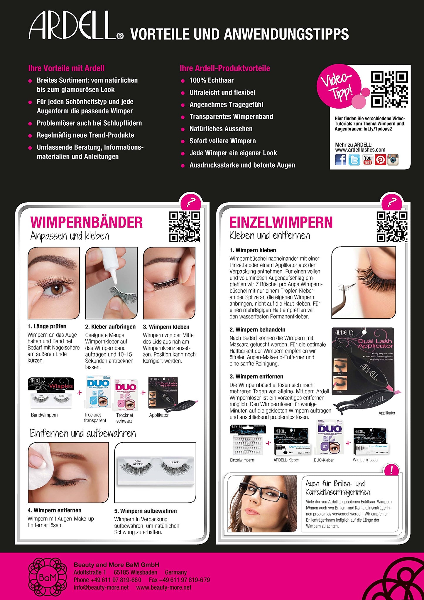 Ardell Fashion Lashes Pair - 126 (Pack of 4)