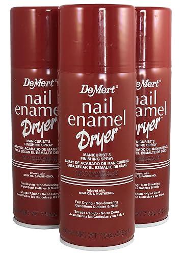 Demert Nail Enamel Dryer-7.5 oz (3-Pack) Beauty & Personal Care Demert
