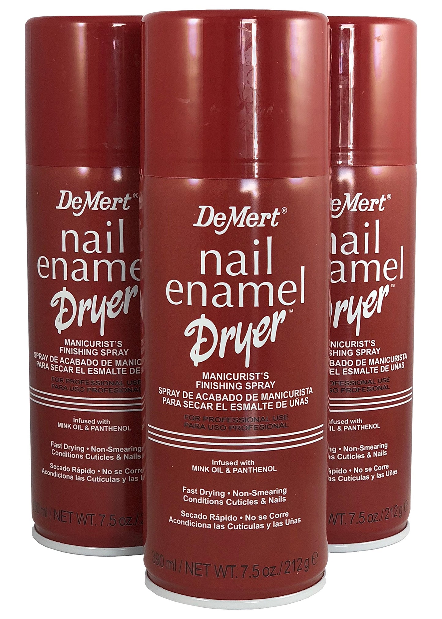 Demert Nail Enamel Dryer-7.5 oz (3-Pack) Beauty & Personal Care Demert