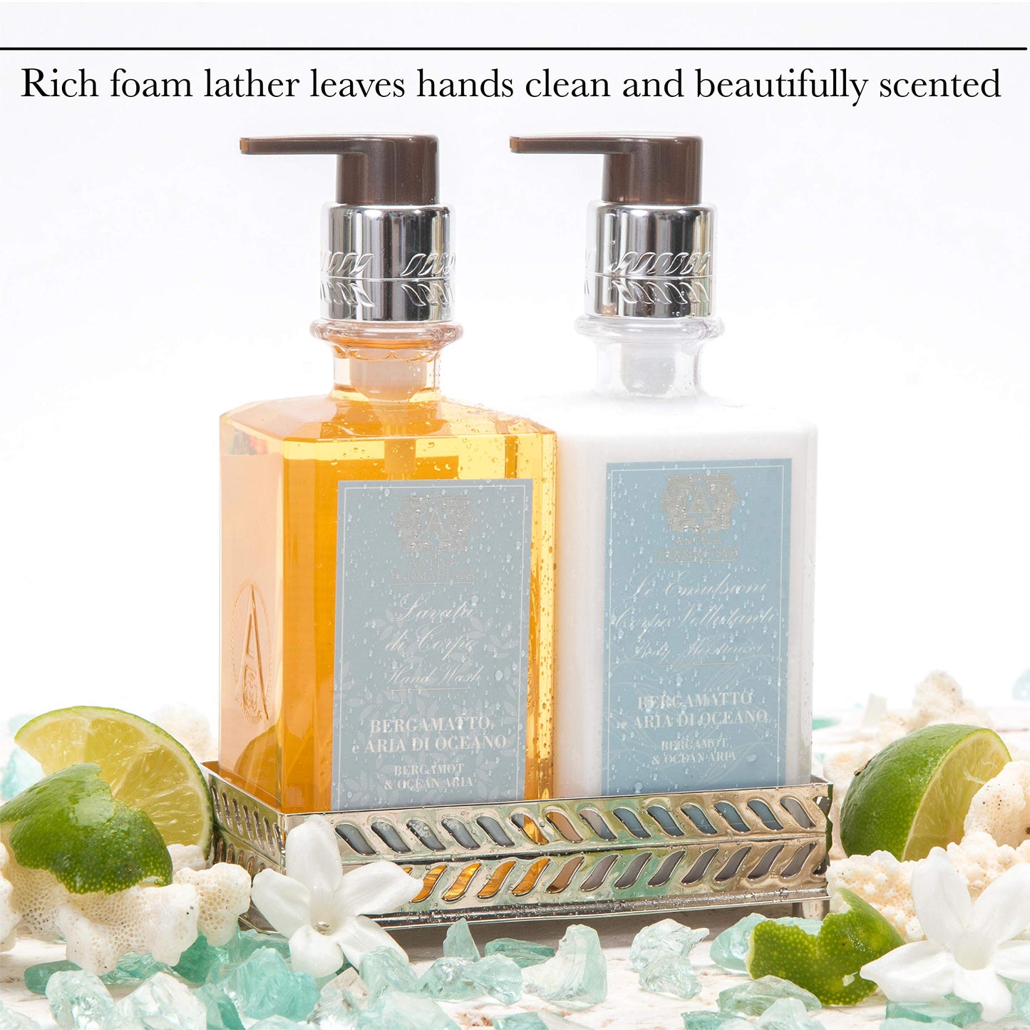 Antica Farmacista Hand & Body Wash - Luxury Nourishing Body Wash - Hydrating Hand Cleansing Wash - Bath & Body Gift - Hana Lei, 10 fl oz