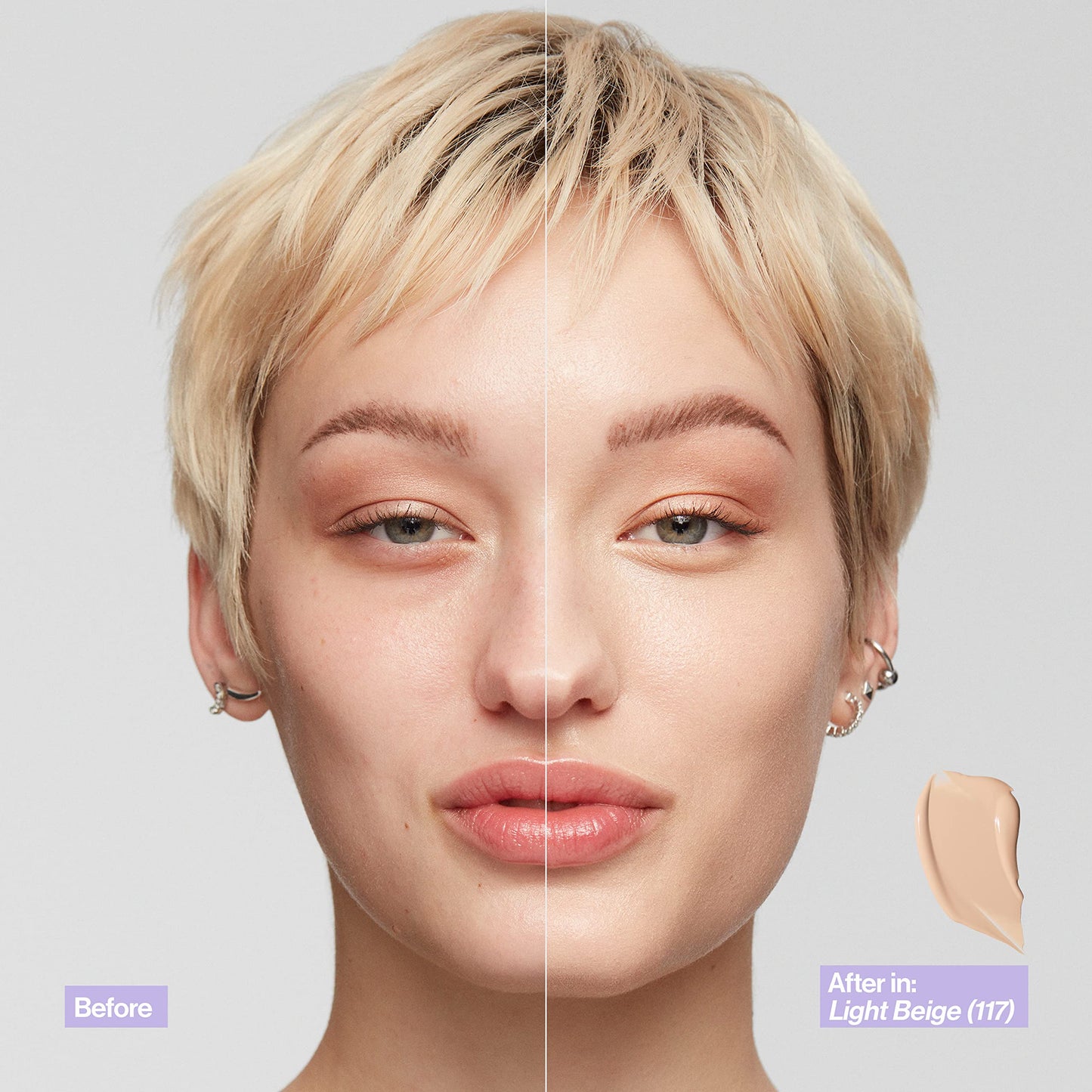 Revlon Illuminance Skin-Caring Liquid Foundation, Hyaluronic Acid, Hydrating and Nourishing Formula with Medium Coverage, 205 Natural Ochre, 1 fl oz