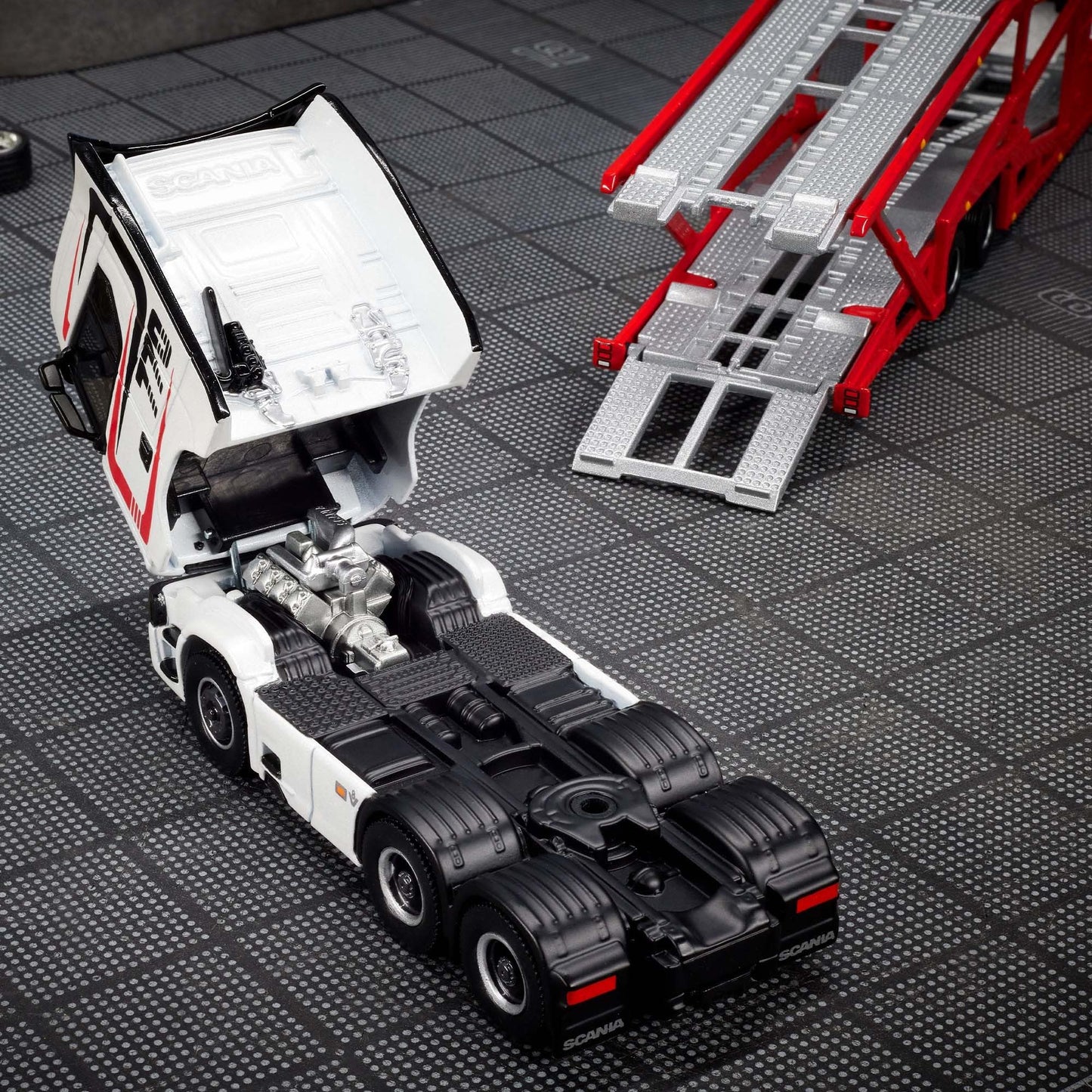 Hot Wheels Scania 770 S Elite 64 Collectors Car Hauler