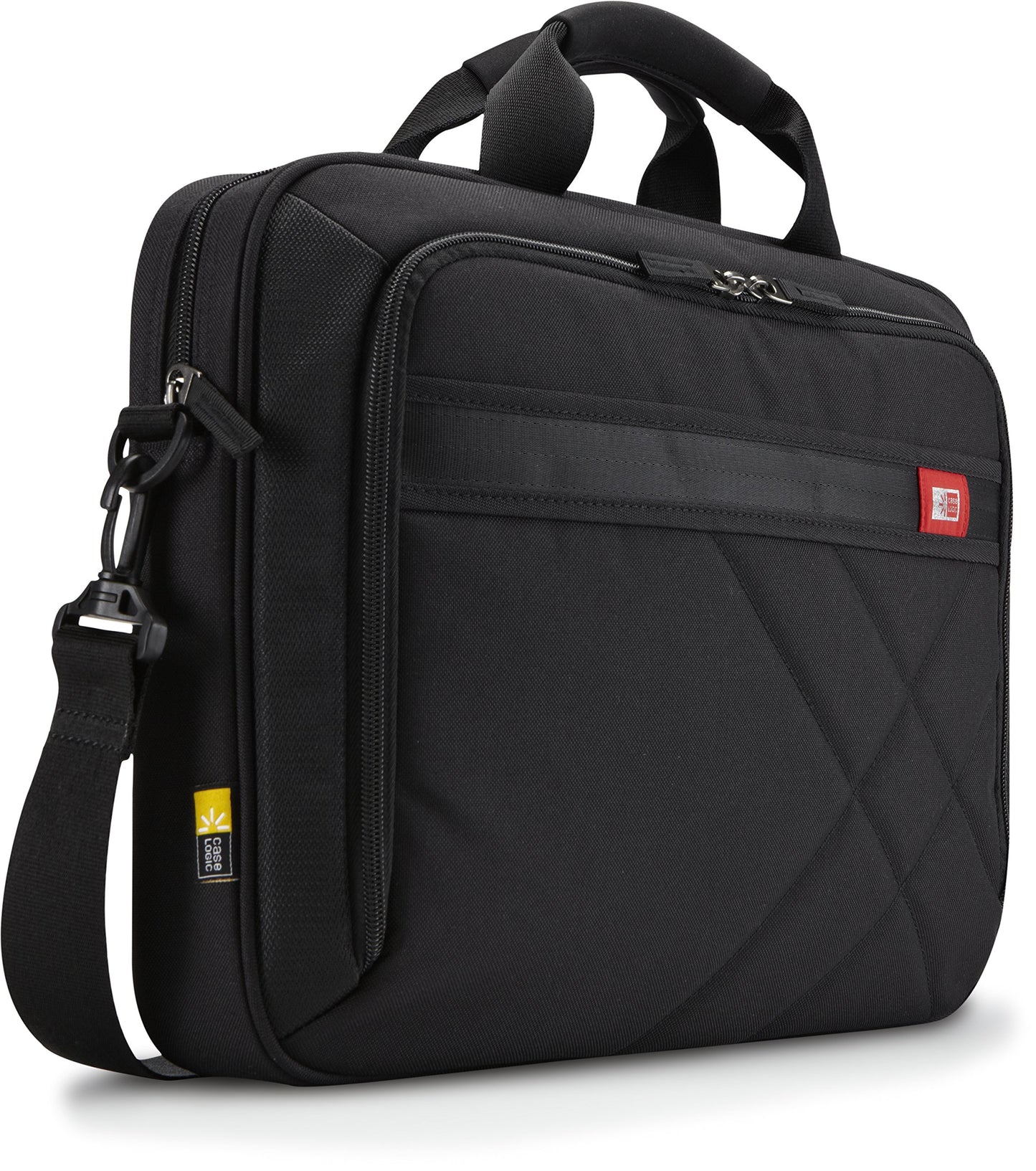 Case Logic 15-Inch Laptop and Tablet Briefcase, Black (DLC-115)