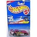 Hot Wheels - Speed Spray Series - #4 of 4 - Funny Car (Magenta) - Collector #552 by Hot Wheels