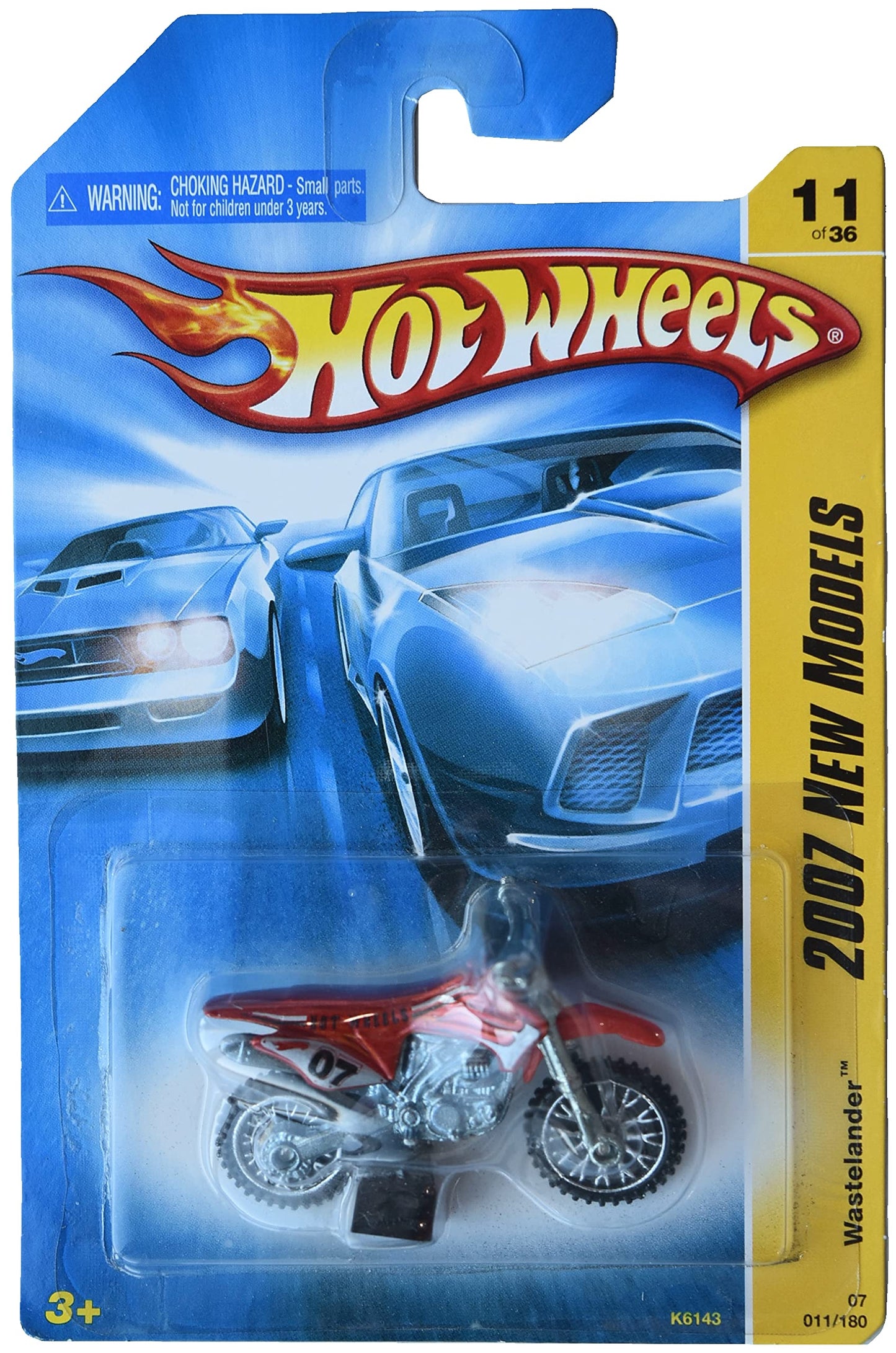 Hot Wheels Wastelander Bike, 2007 New Models 11/36