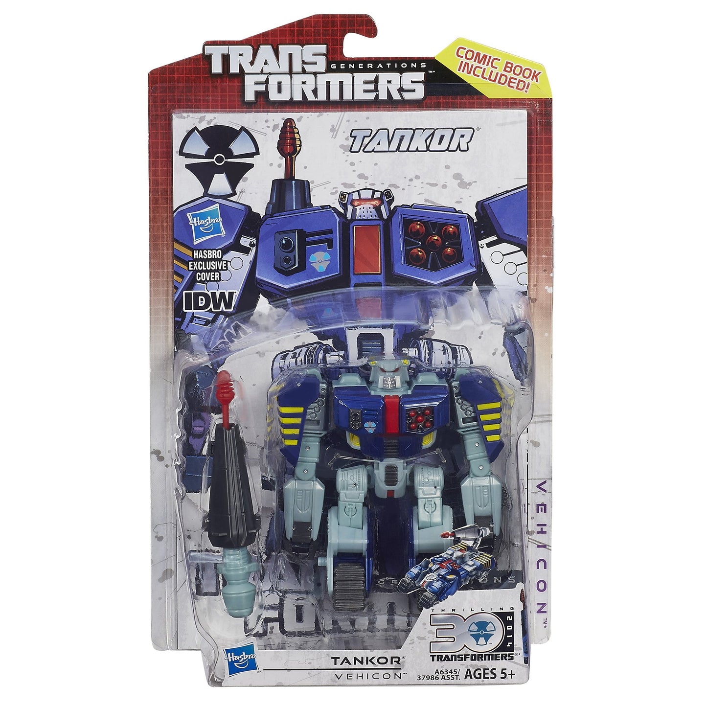 Transformers Generations Deluxe Class Tankor Figure