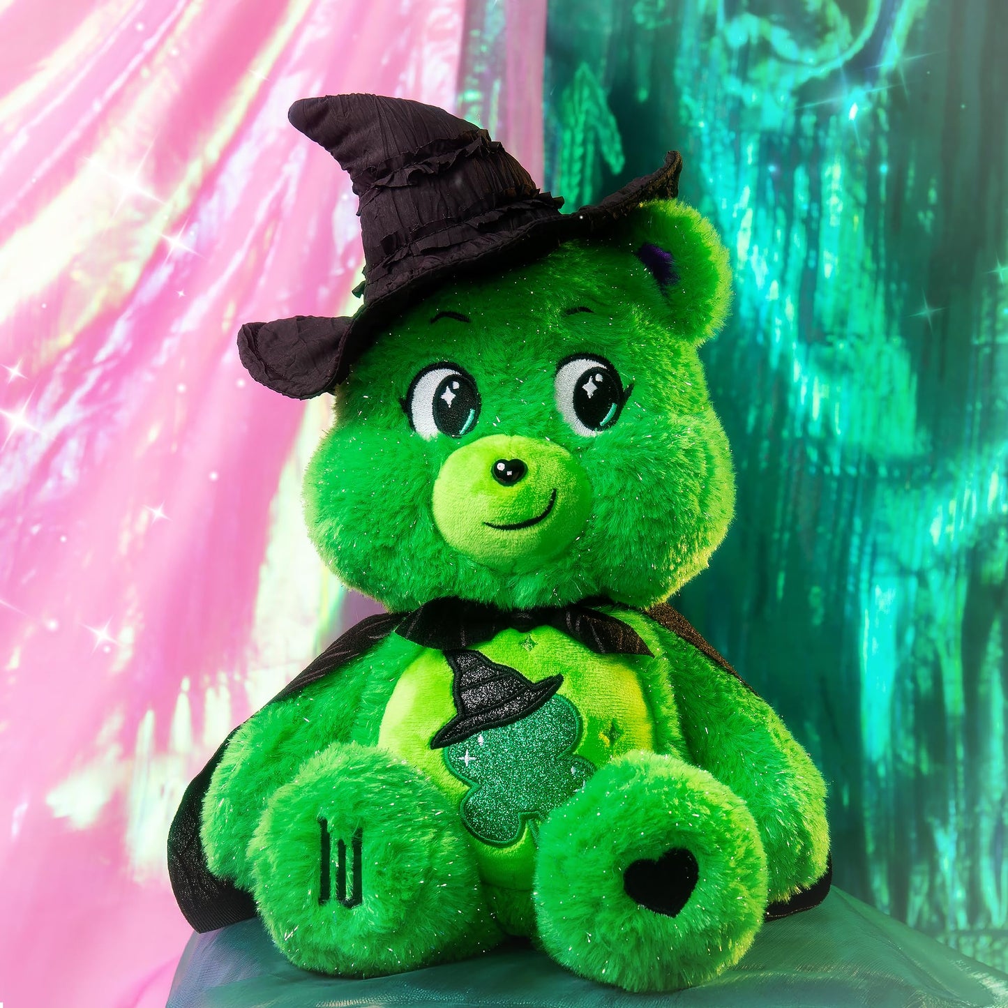 Care Bears x Wicked 2-Pack - Love-a-Lot Bear as Glinda & Good Luck Bear as Elphaba