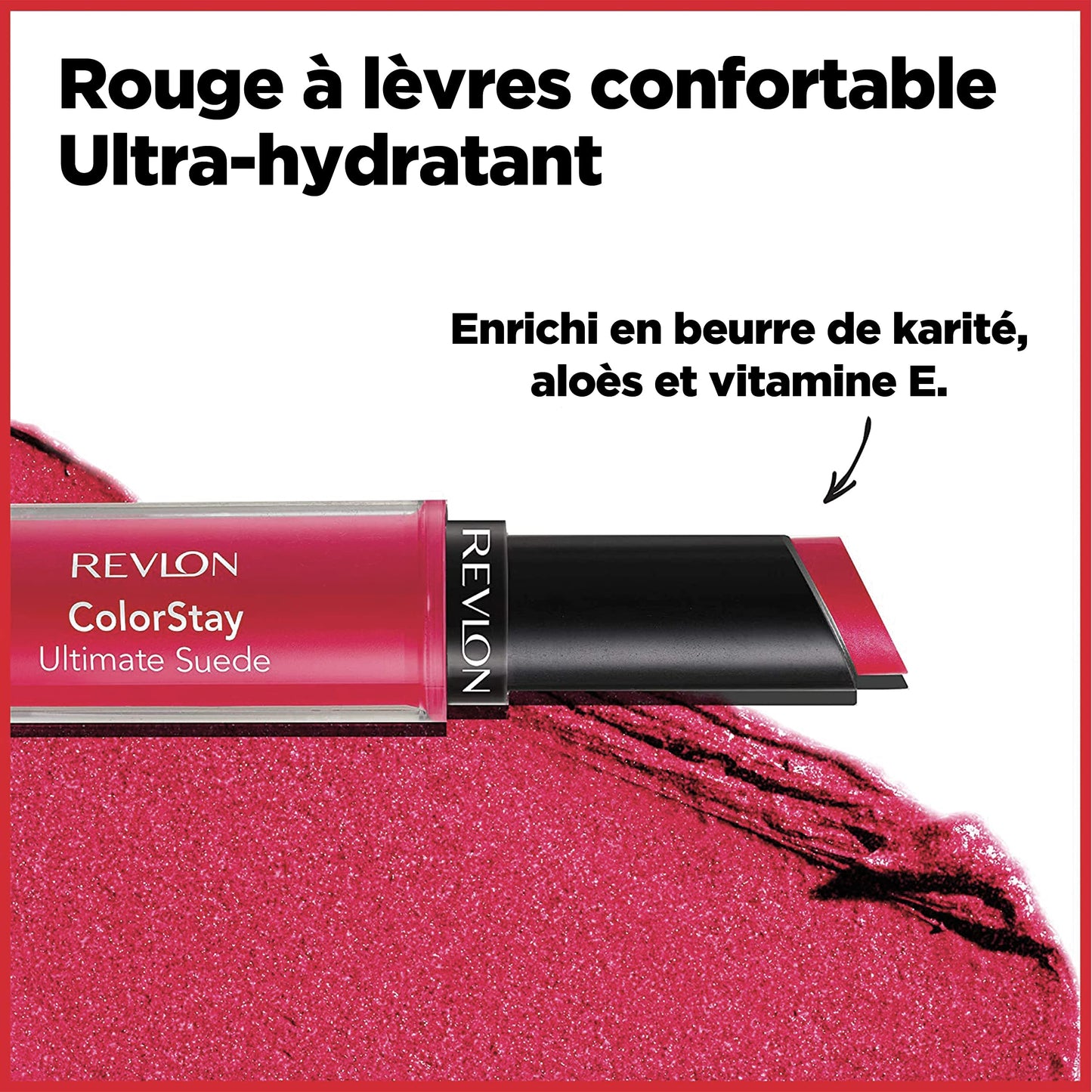 REVLON Lipstick, ColorStay Ultimate Suede Lipstick, High Impact Lip color with Moisturizing Creamy Formula, Infused with Vitamin E