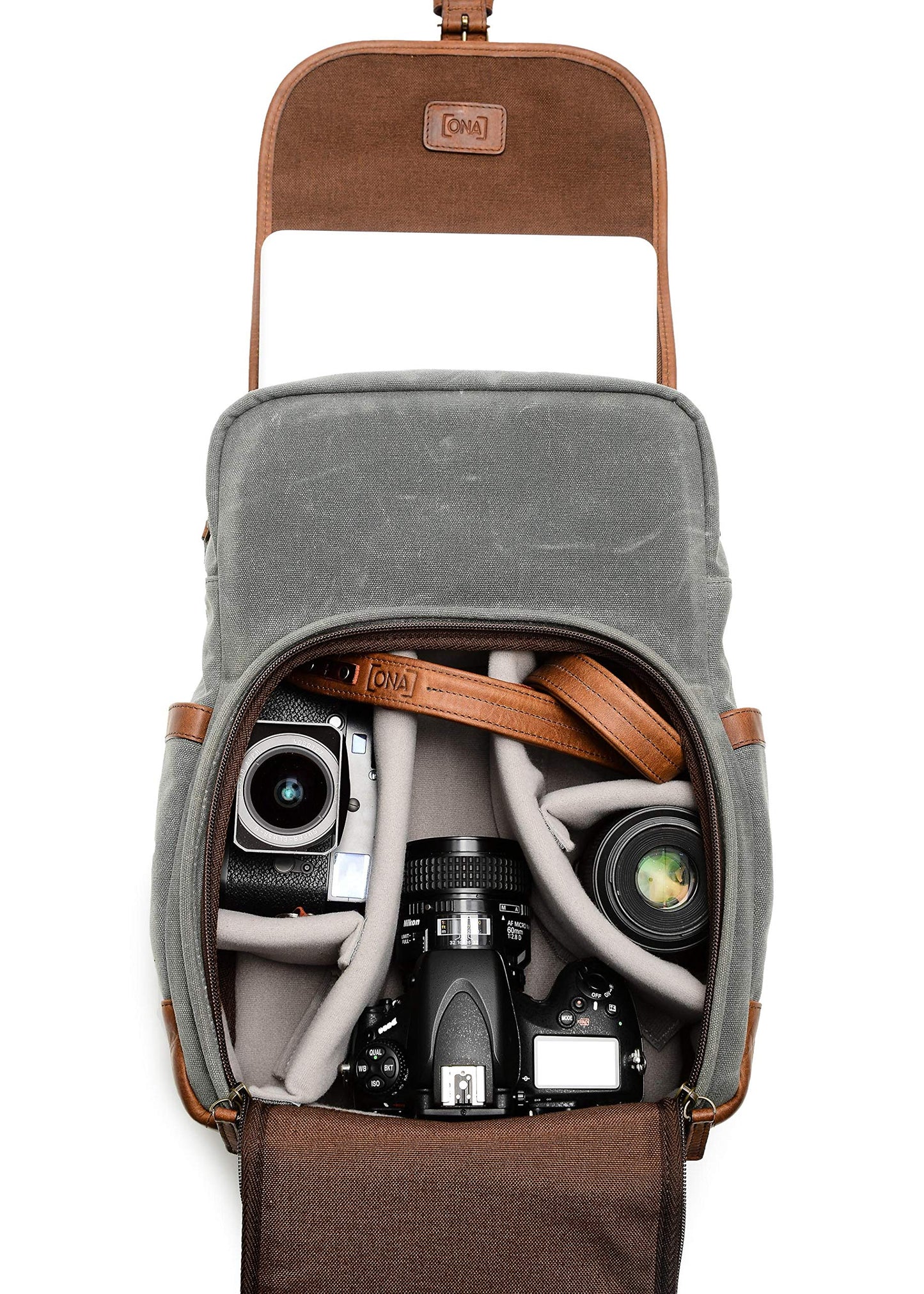 Smoke Waxed Canvas Monterey by ONA