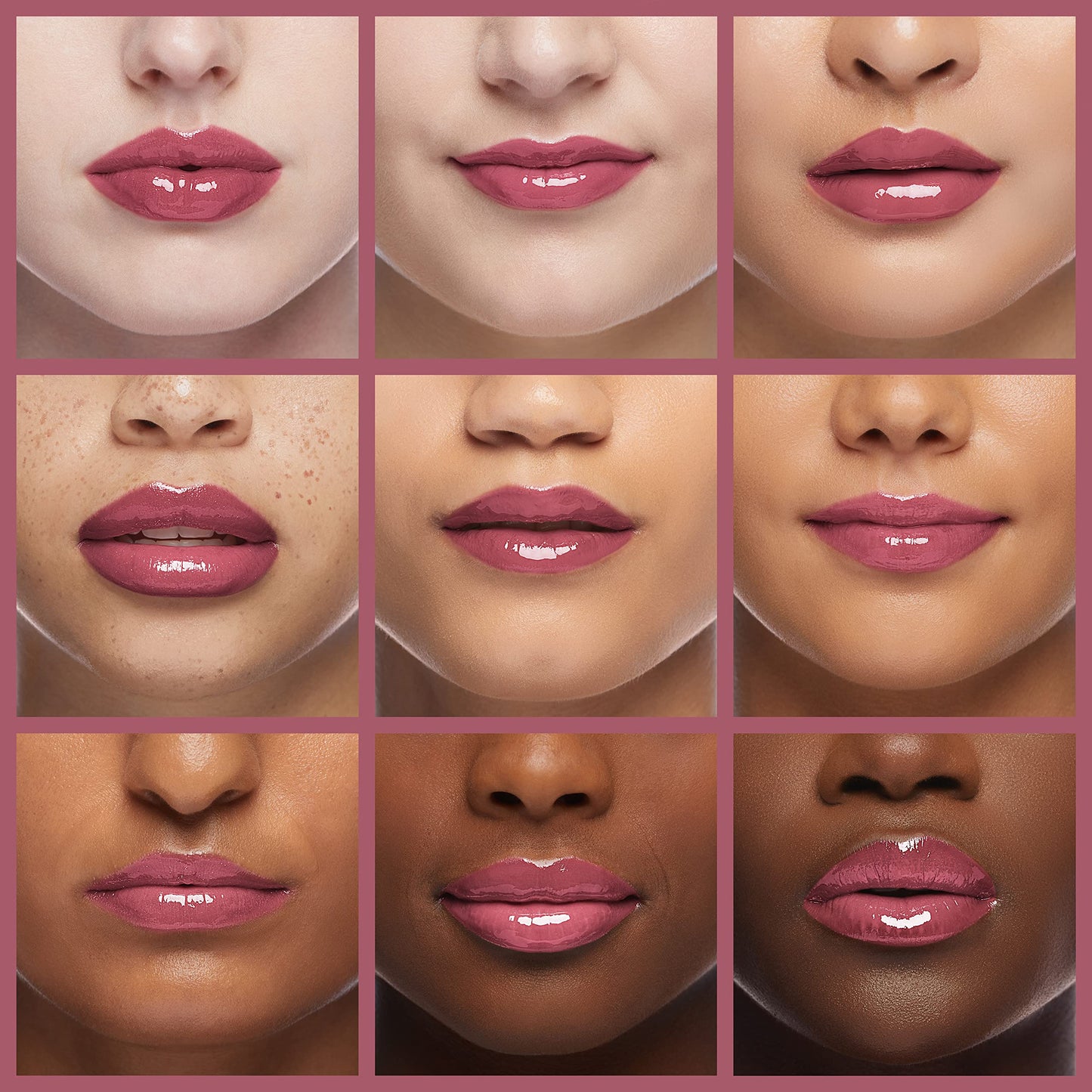 L'Oreal Paris Infallible Pro Gloss Plump Lip Gloss with Hyaluronic Acid, Long Lasting Plumping Shine, Lips Look Instantly Fuller and More Plump, Mauve