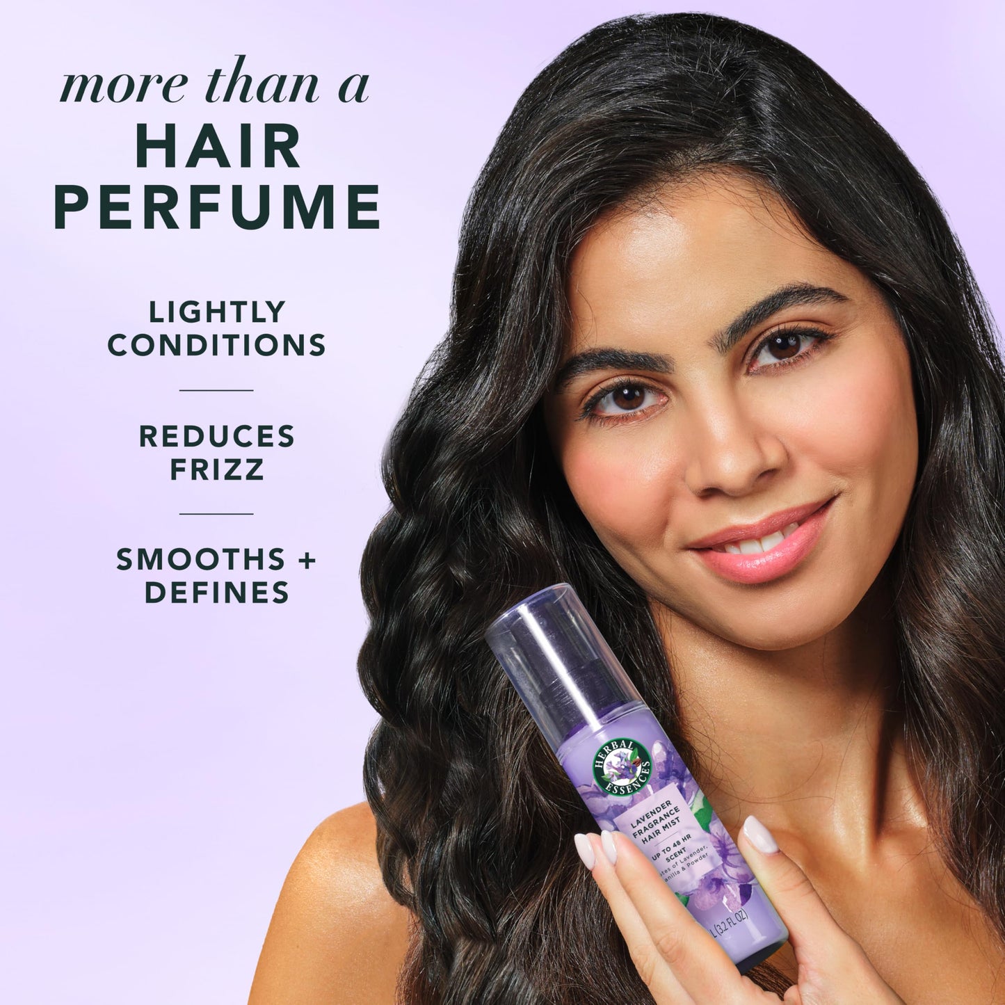 Herbal Essences Hair Perfume for Women, Lavender Scent | Hair Mist Fragrance Spray, Defined Curls, 3.2 fl oz, for all Hair Types Beauty and Personal Care Herbal Essences