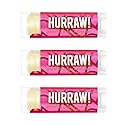 Hurraw! Grapefruit, Ginger, Eucalyptus (Kapha) Lip Balm, 3 Pack: Organic, Certified Vegan, Cruelty and Gluten Free. Non-GMO, 100% Natural Ingredients.