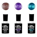 UV-Nails Ostara Set of 3 UV or LED gel polish Beauty & Personal Care UV-NAILS