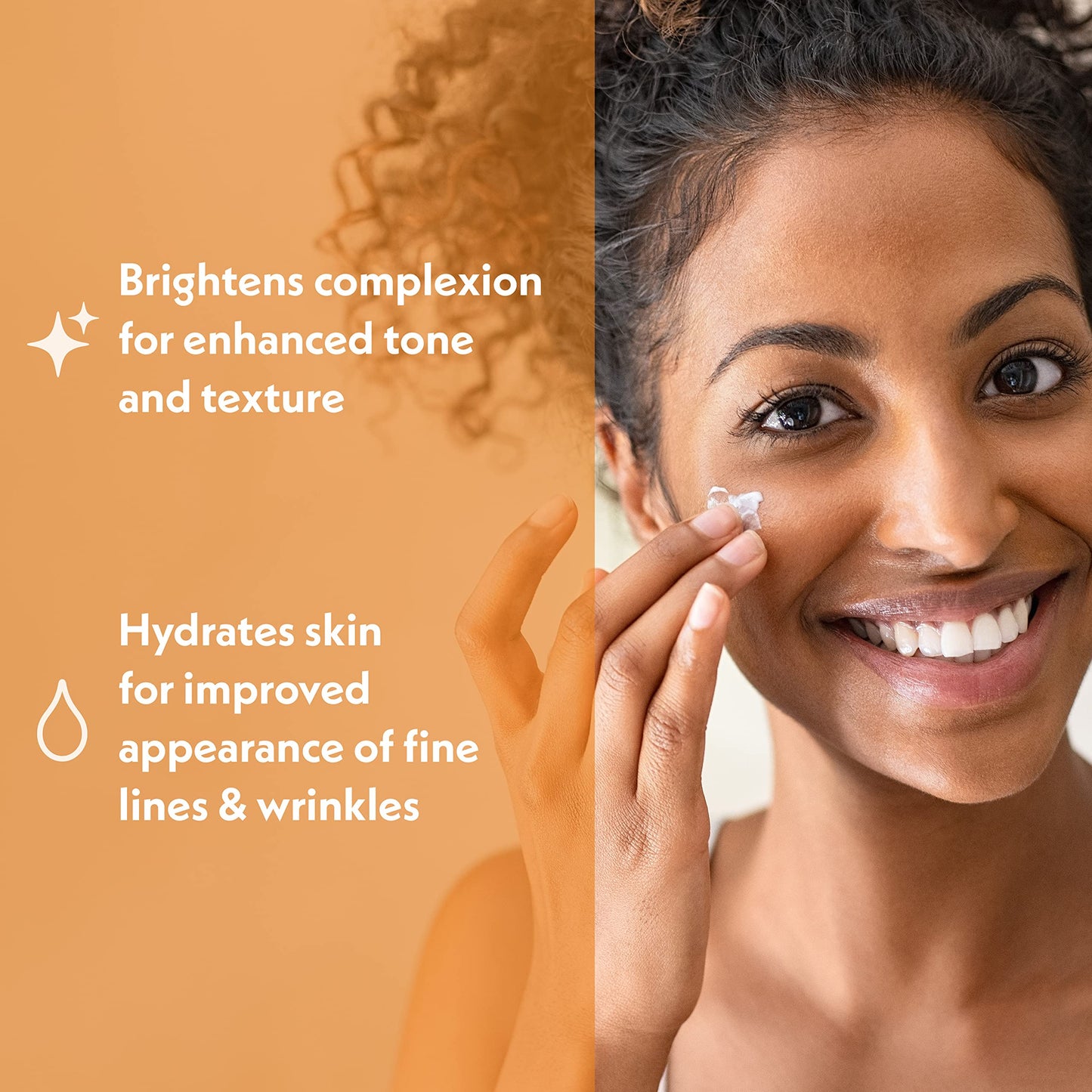 Eve Hansen Vitamin C Night Cream for Face and Neck - Hydrating, Brightening, Anti-Aging Moisturizer for Mature, Dry Skin - Non-Greasy - 2 oz